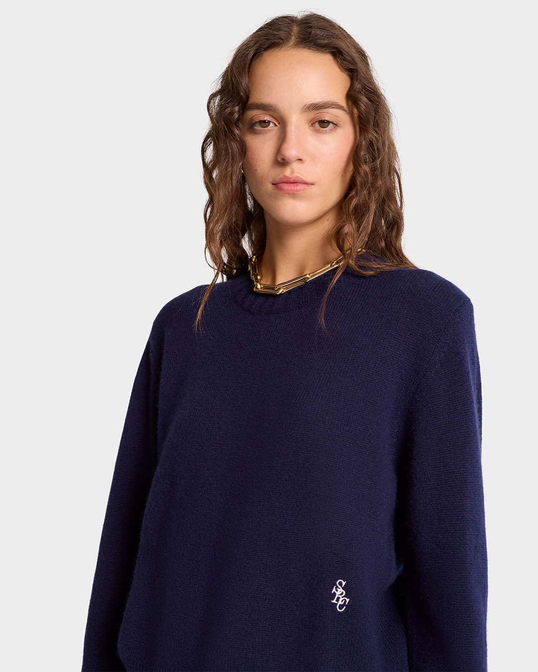 Sporty & Rich SRC Cashmere Crewneck