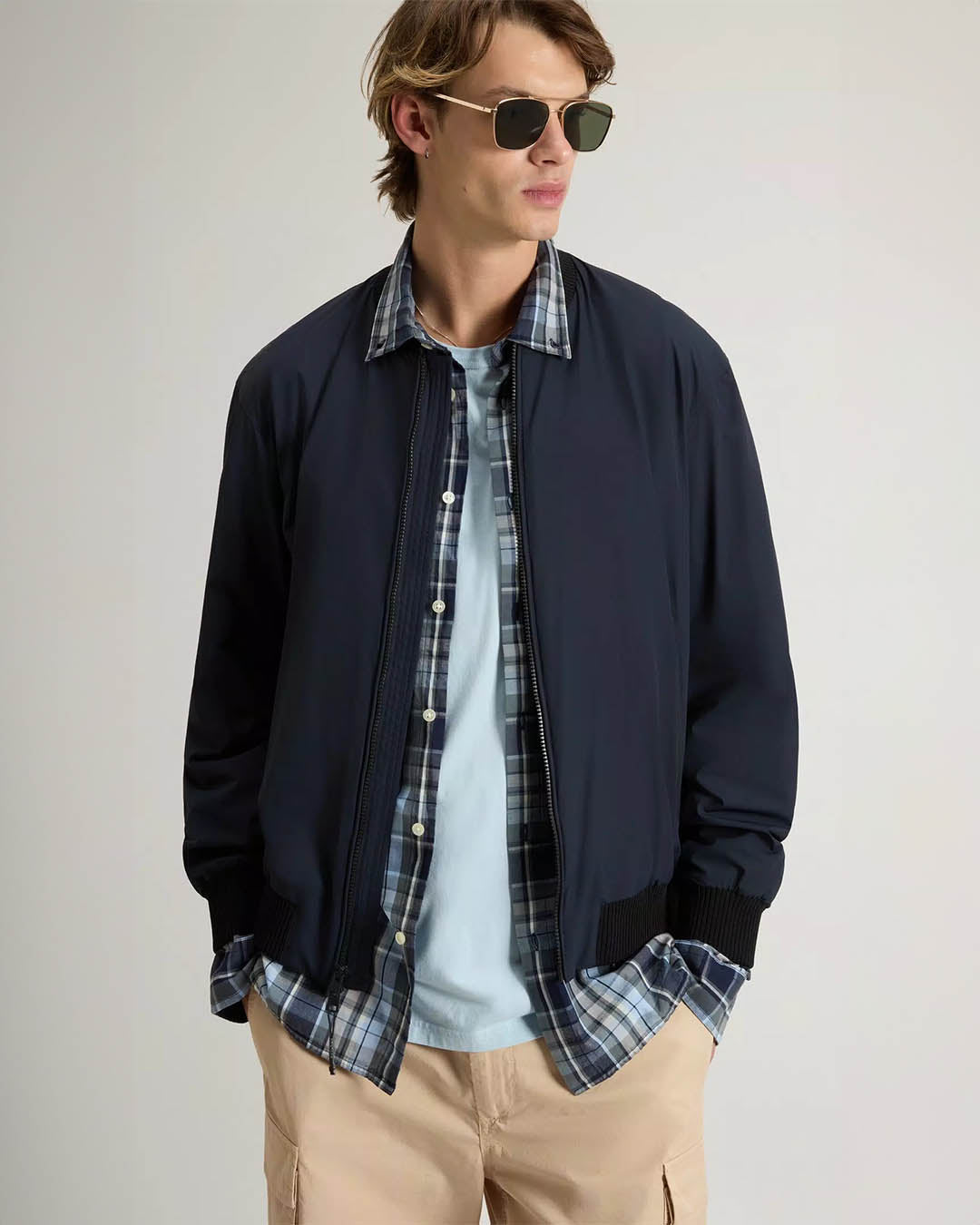 Woolrich Matt Stretch Bomber