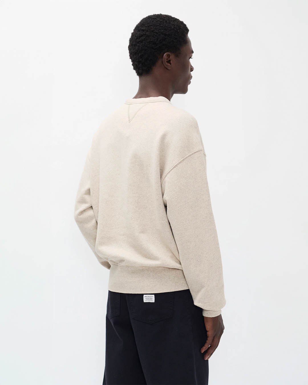 Norse Projects Kulhus cotton linen loopback sweatshirt