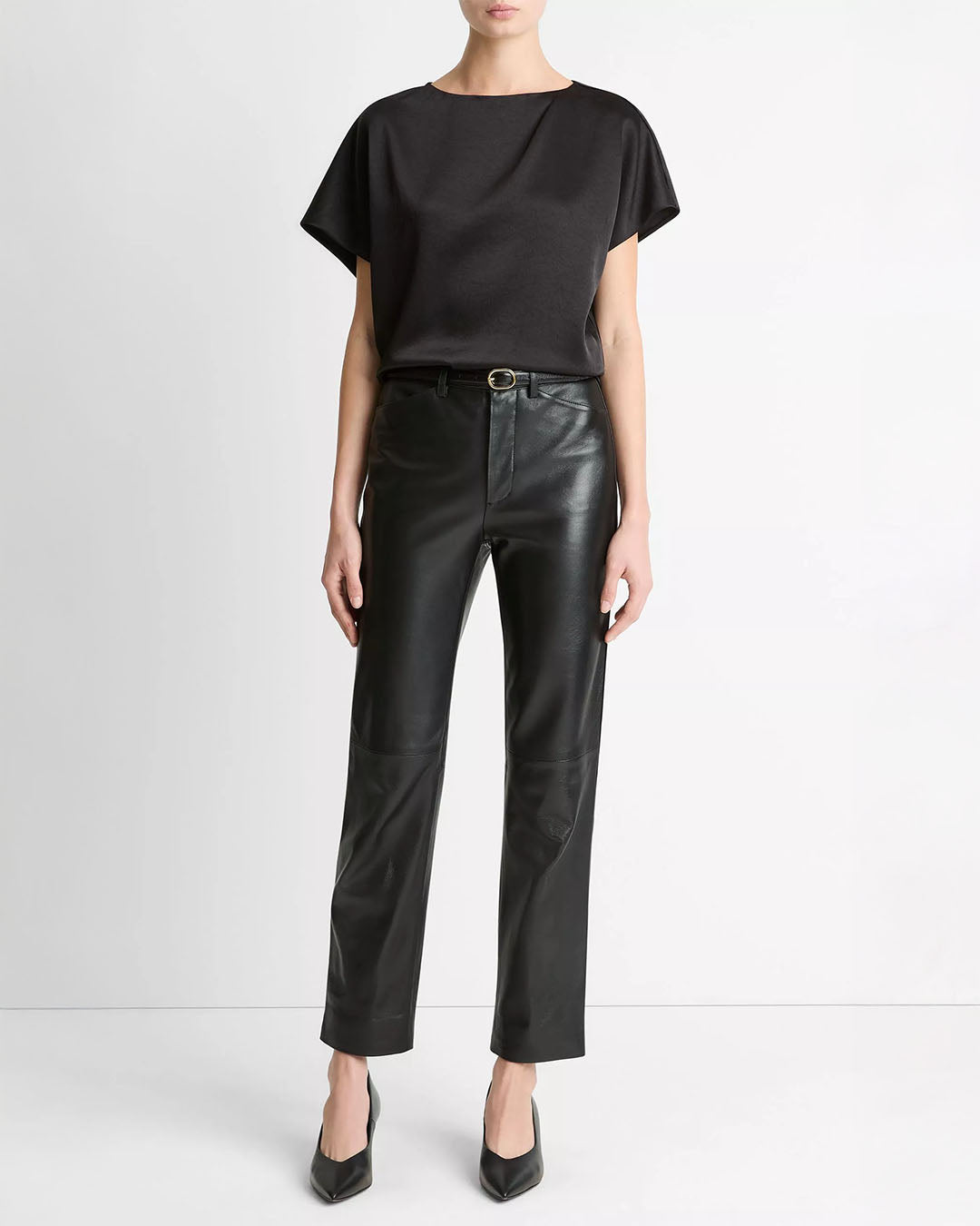 Vince Draped Dolman SLV Blouse