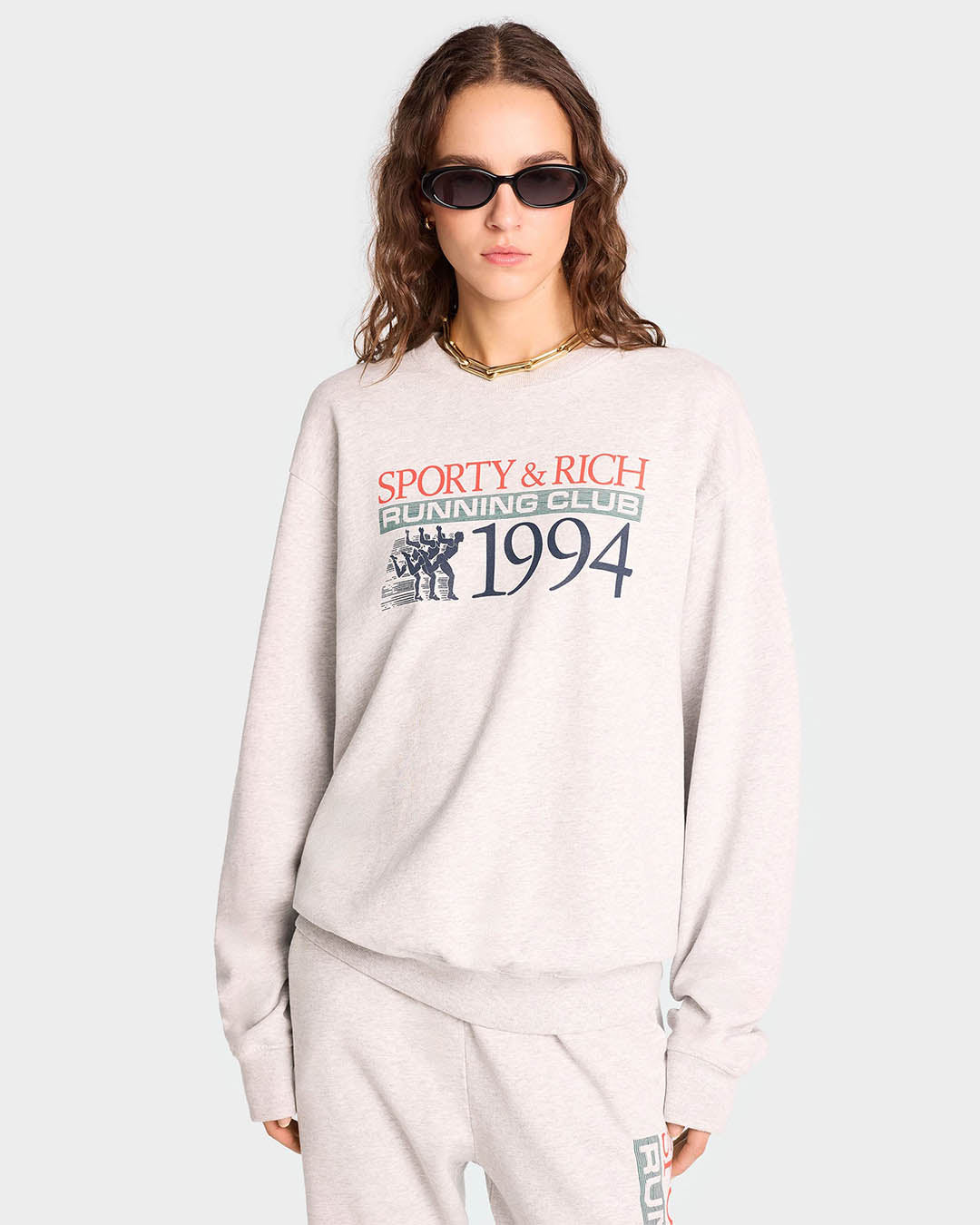 Sporty & Rich Finish Line Crewneck