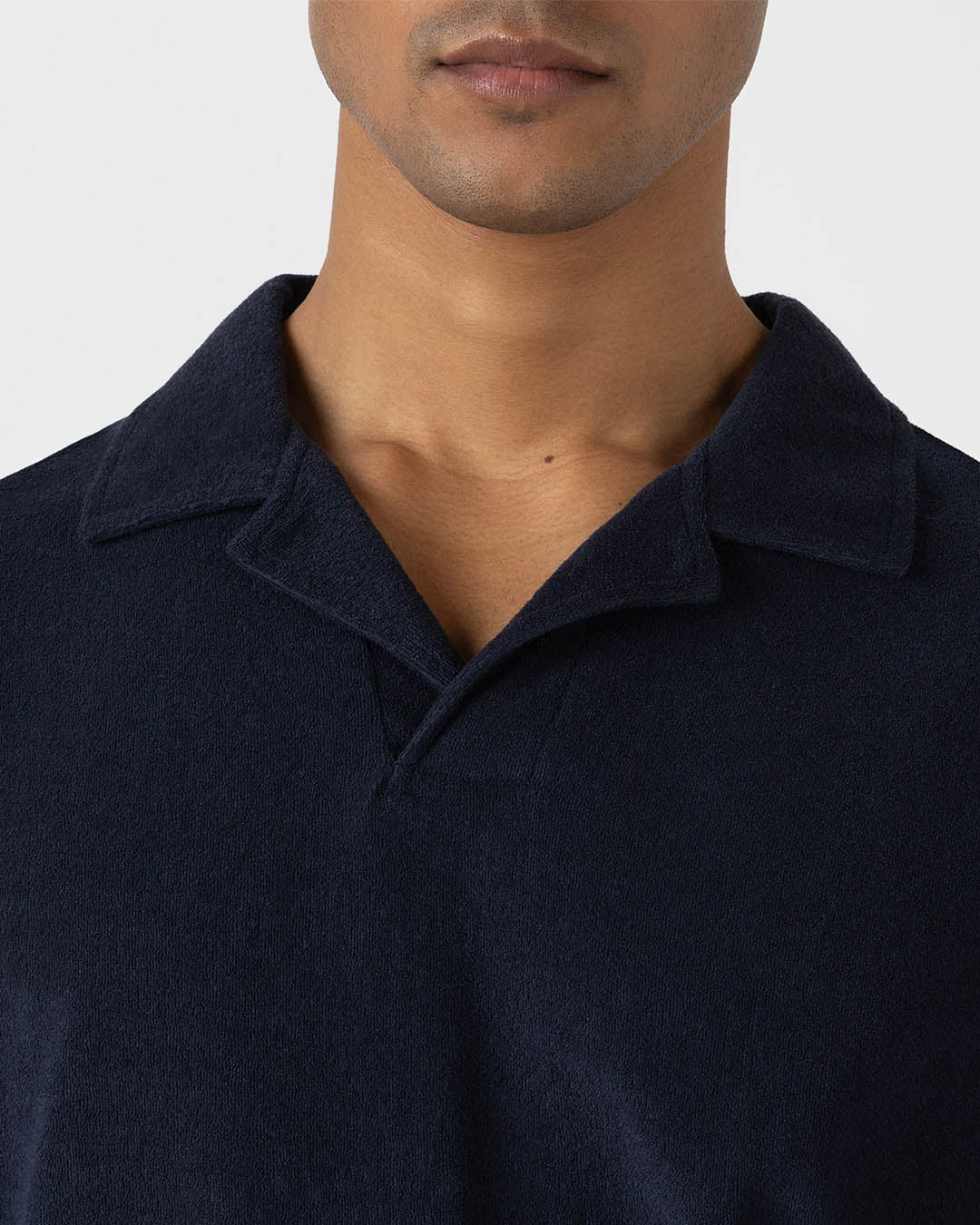 Sunspel Towelling Polo Shirt