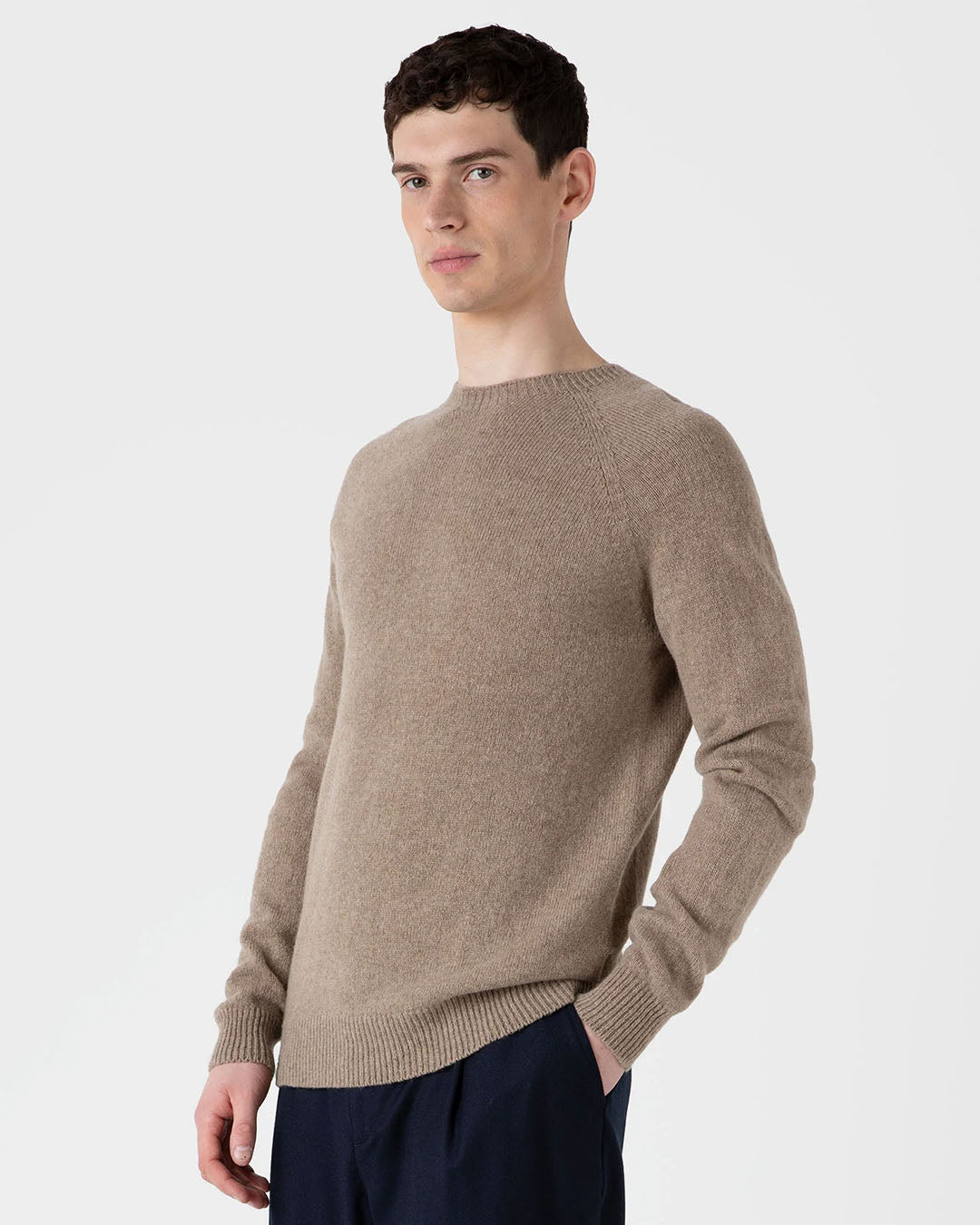 Sunspel Lambswool Crew Neck