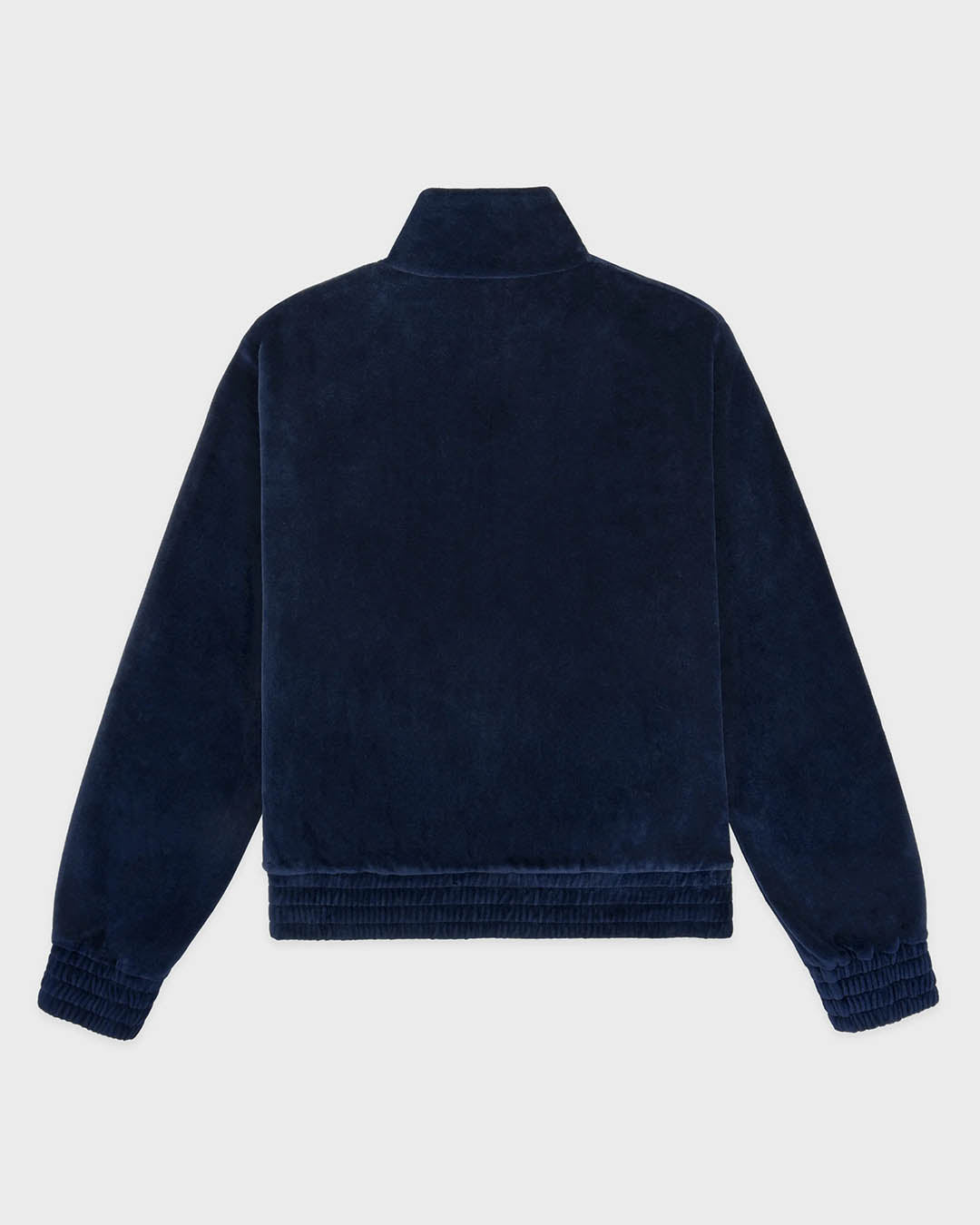 Sporty & Rich NY Crest Velour Track Jacket