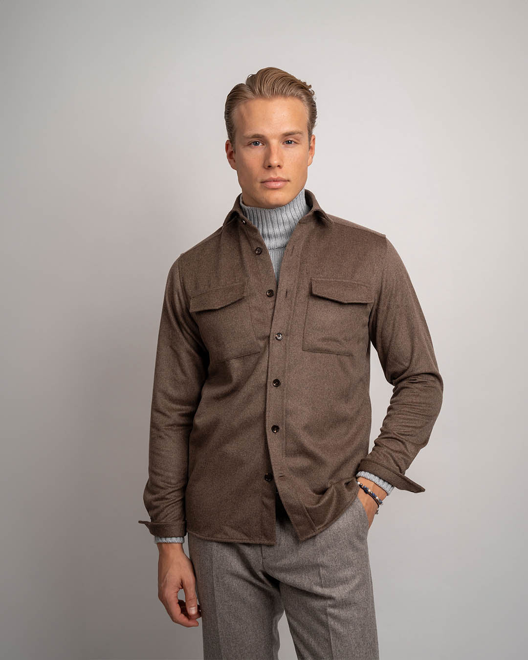 The Gilli Wool Overshirt