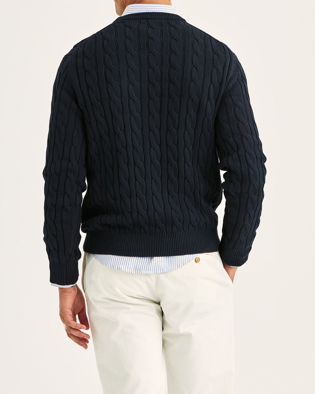 Morris Ethan Cable Oneck