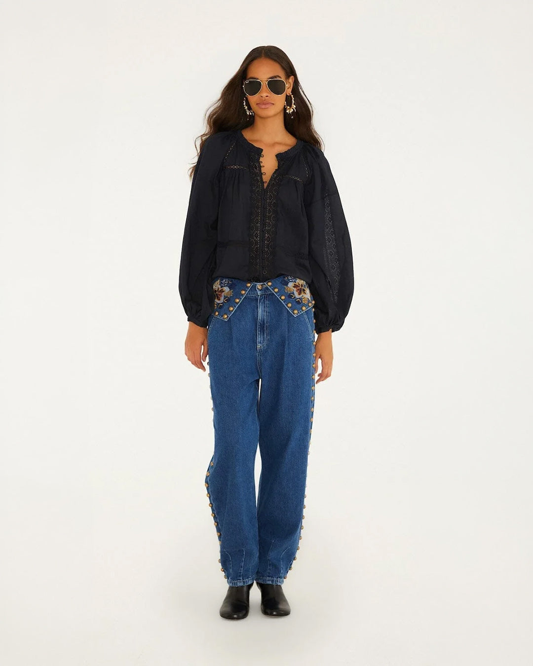 Farm Rio Boho Blouse English