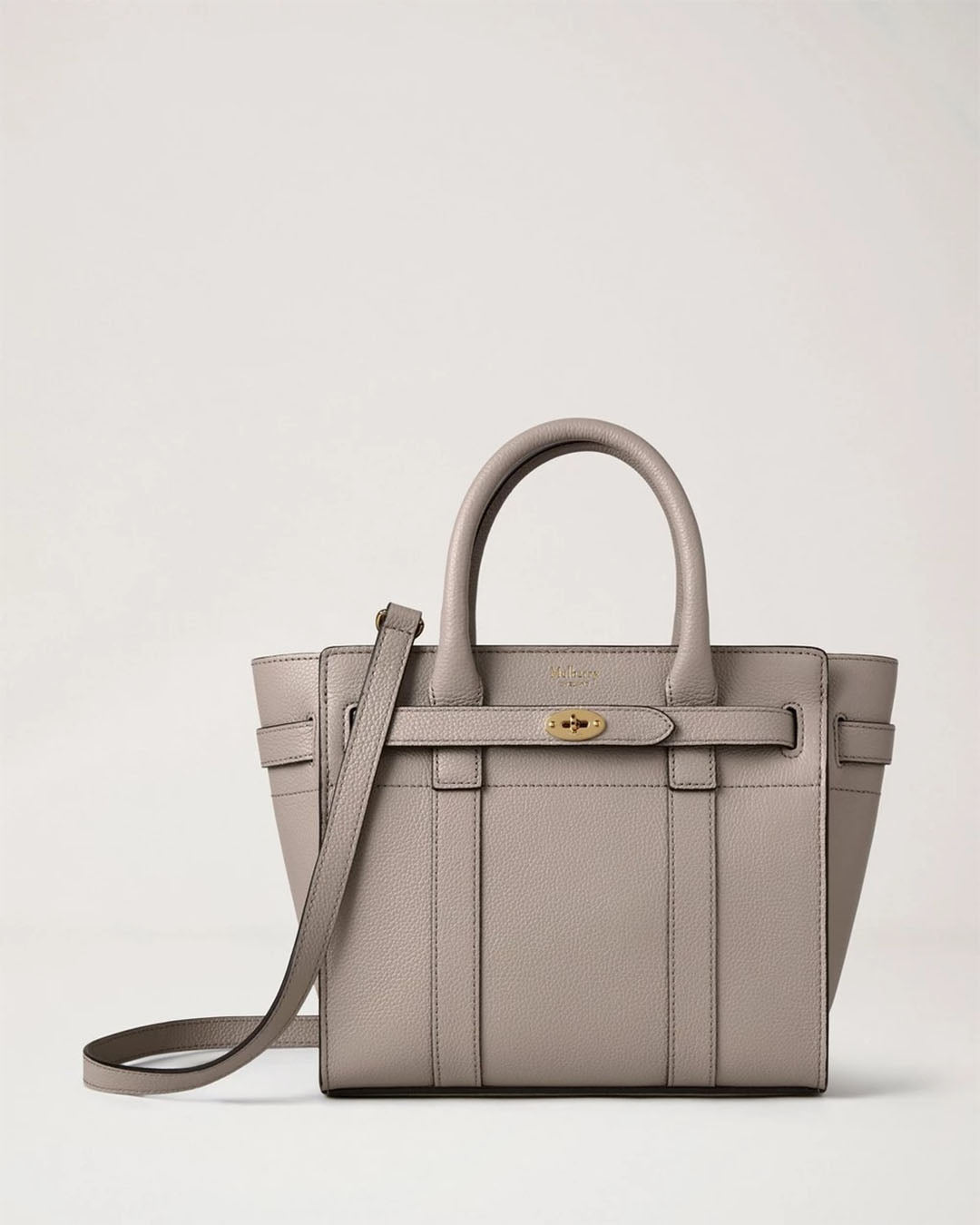 Mulberry Mini Zipped Bayswater Classic Grain