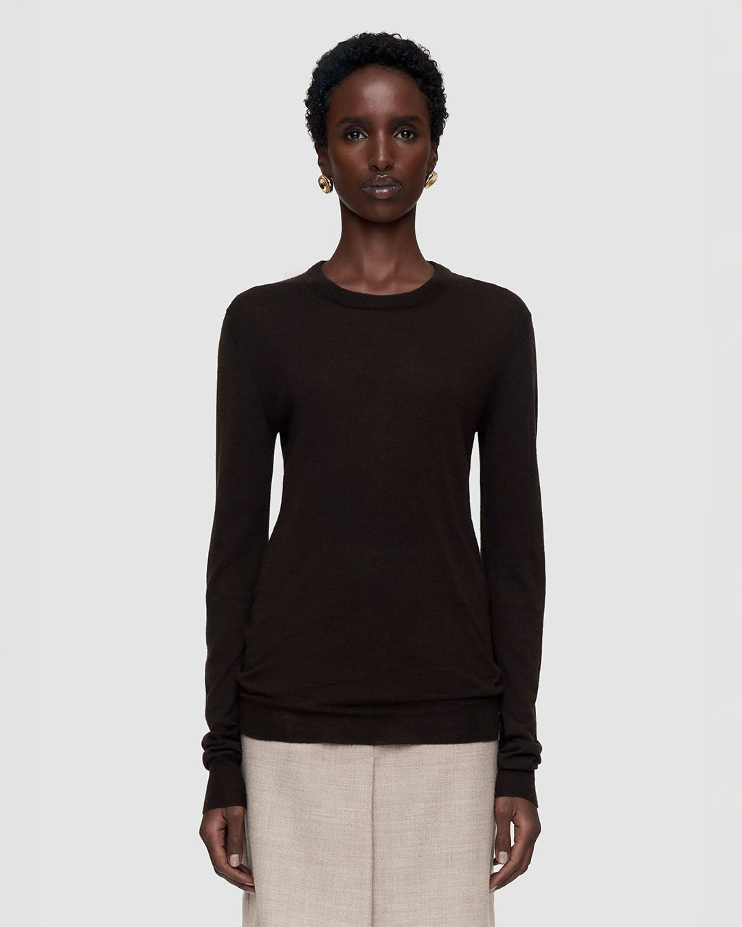 Joseph Cashair Round Neck Jumper