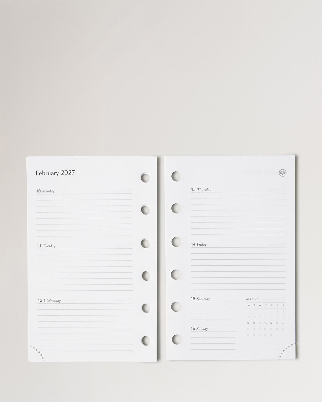 Mulberry 2027 Pocket Book Diary Insert