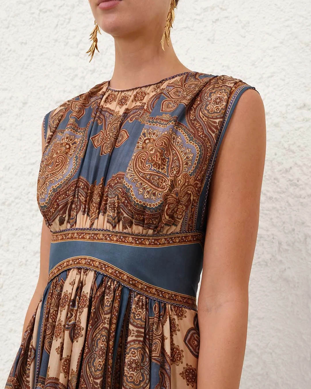 Zimmermann Mahon Waisted Maxi Dress