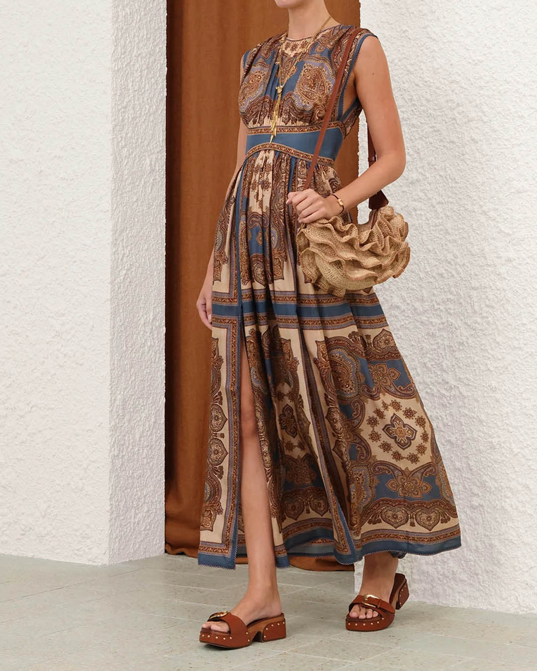 Zimmermann Mahon Waisted Maxi Dress