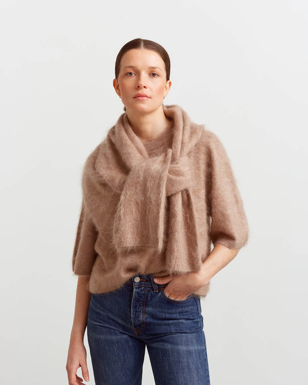 Ermer Modena Brushed Cashmere Tee