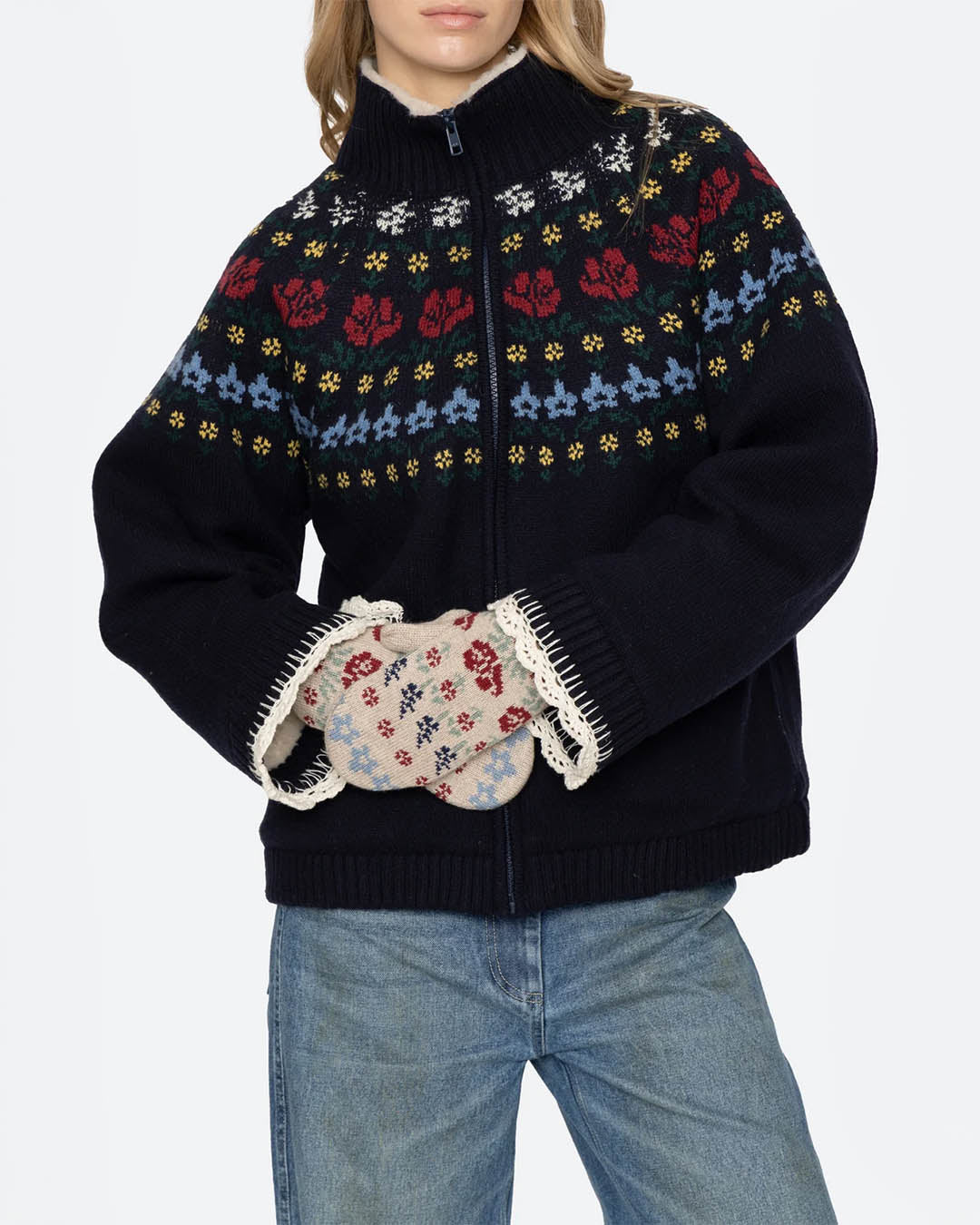 Sea New York Preston Knit Mittens