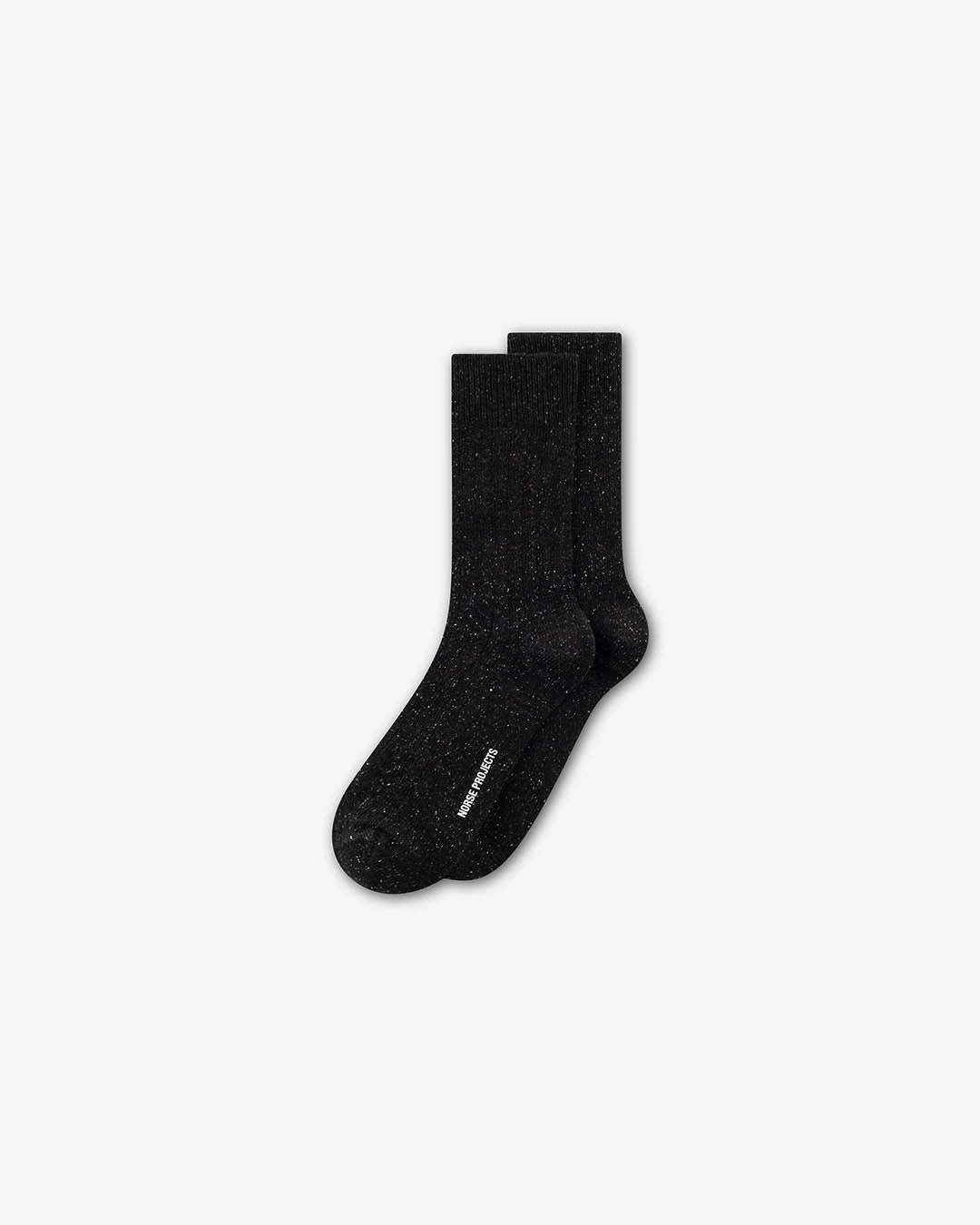 Norse Projects Bykle Neps Wool Rib Sock