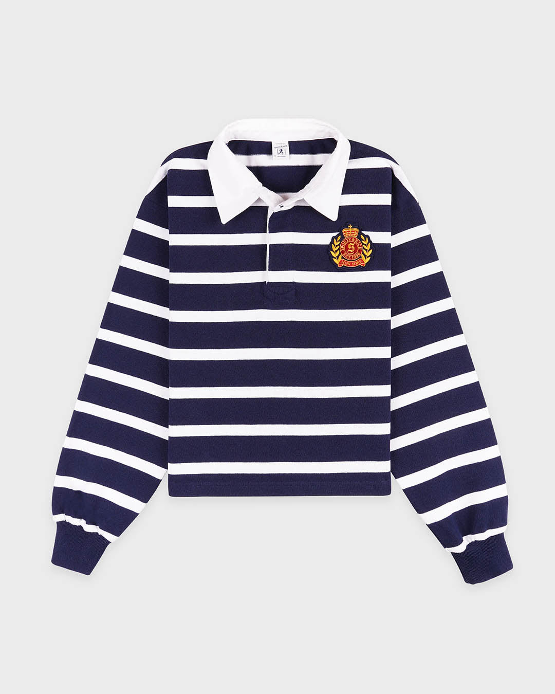 Sporty & Rich NY Crest Rugby Polo