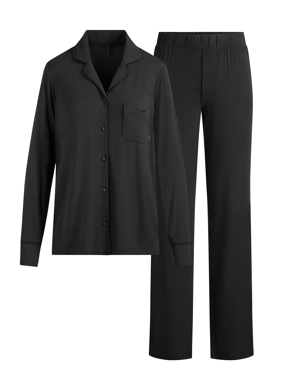 SKIMS Long Sleeve Button Up Set