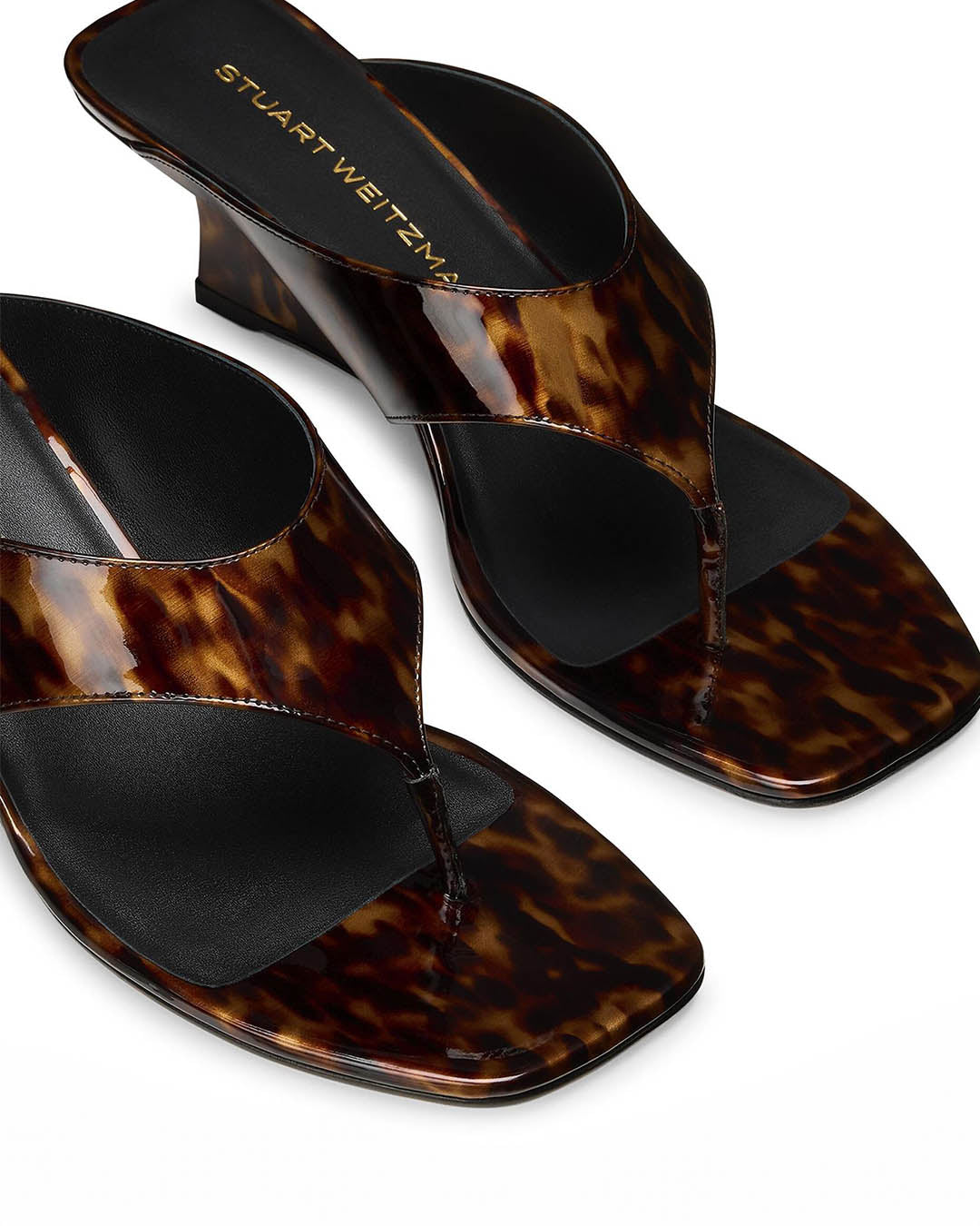 Stuart Weitzman Vinnie Wedge Thong 50