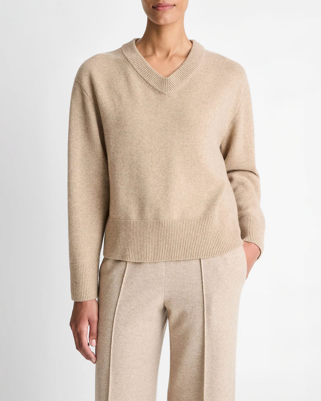 Vince Wool-Cashmere Sweater