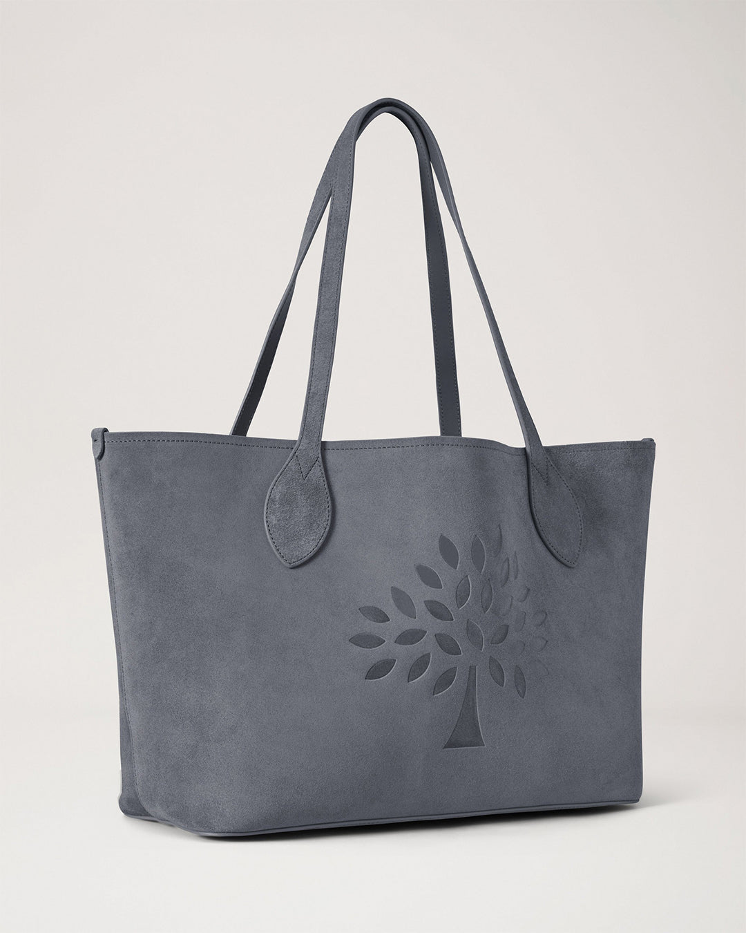 Mulberry Suede Tree Tote