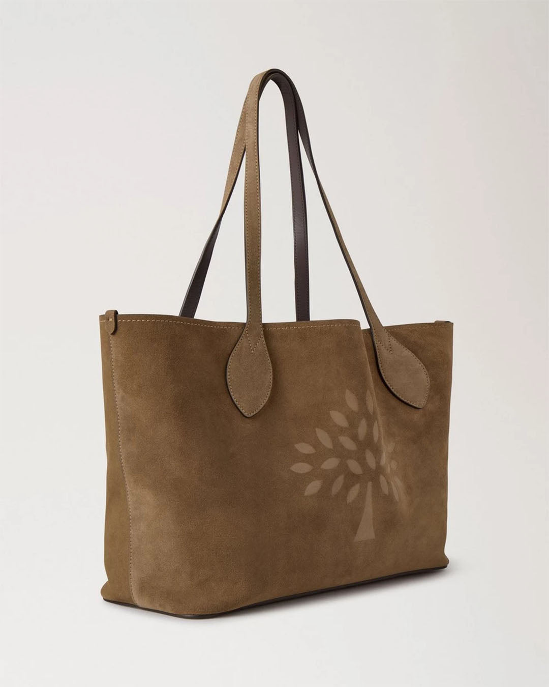 Mulberry Suede Tote
