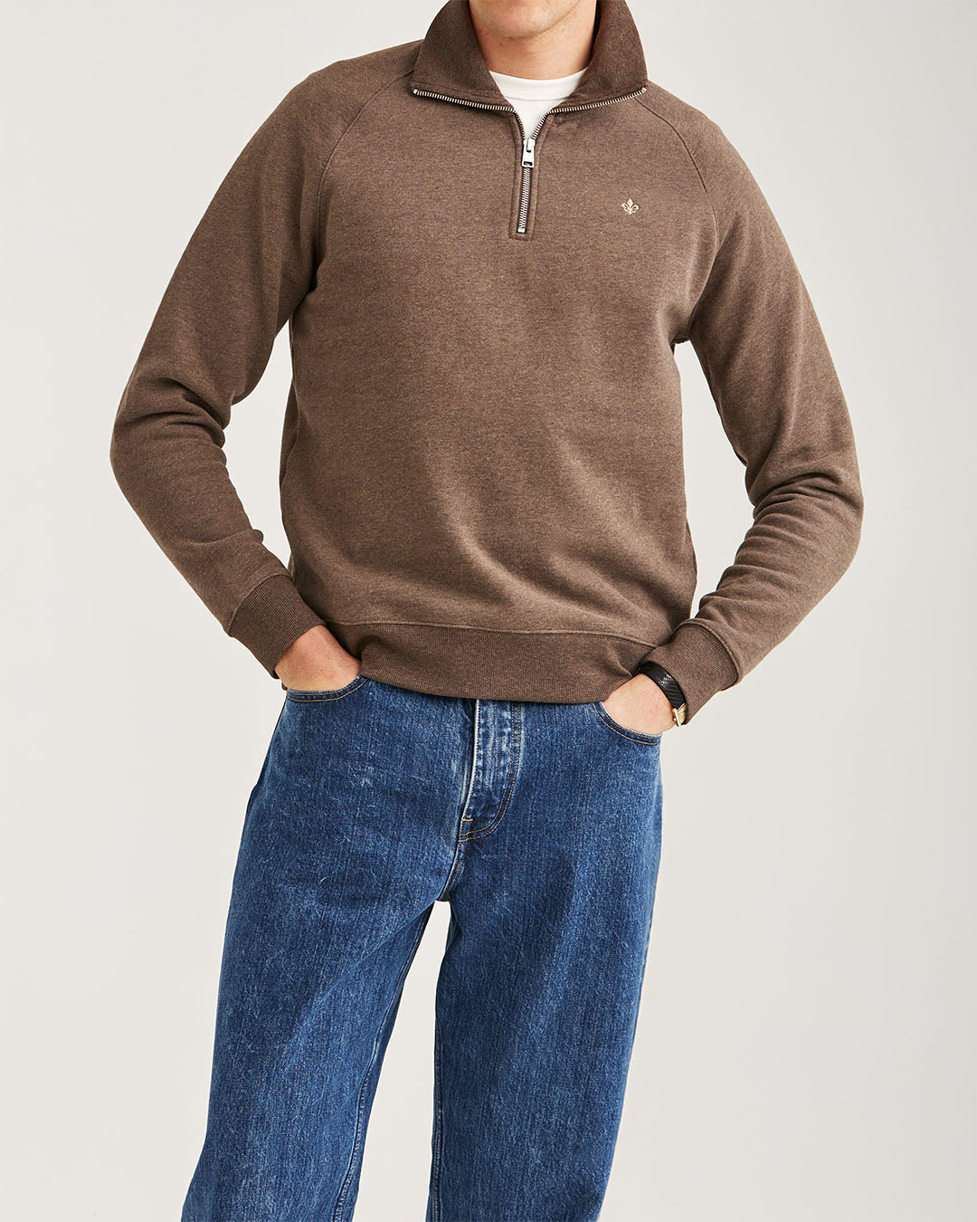 Morris Maryon Half Zip Sweatshirt