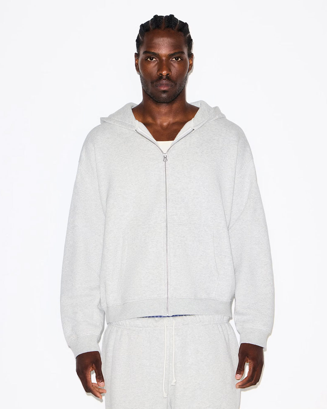 SKIMS Relaxed Zip Up Hoodie
