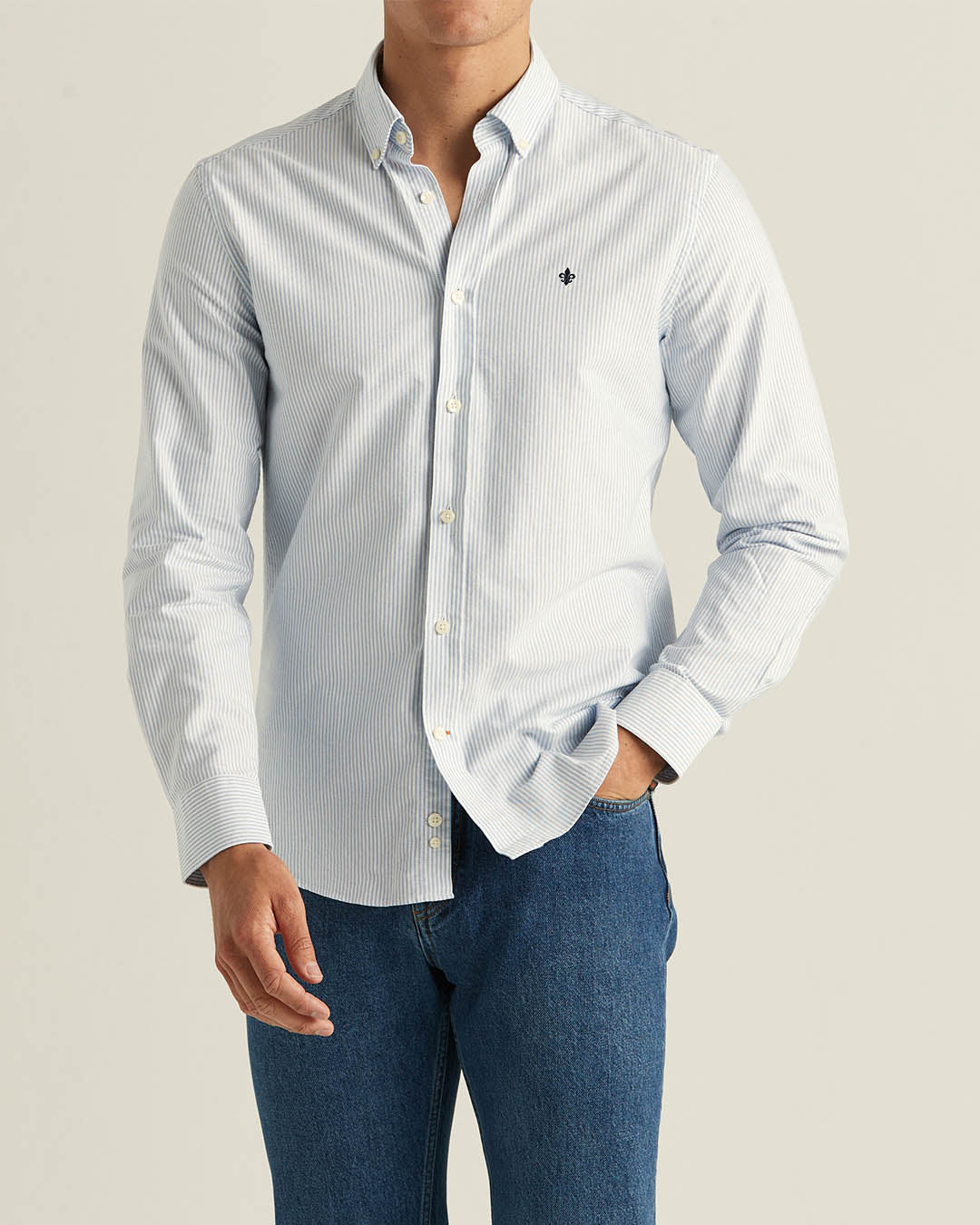 Morris Oxford Striped Shirt