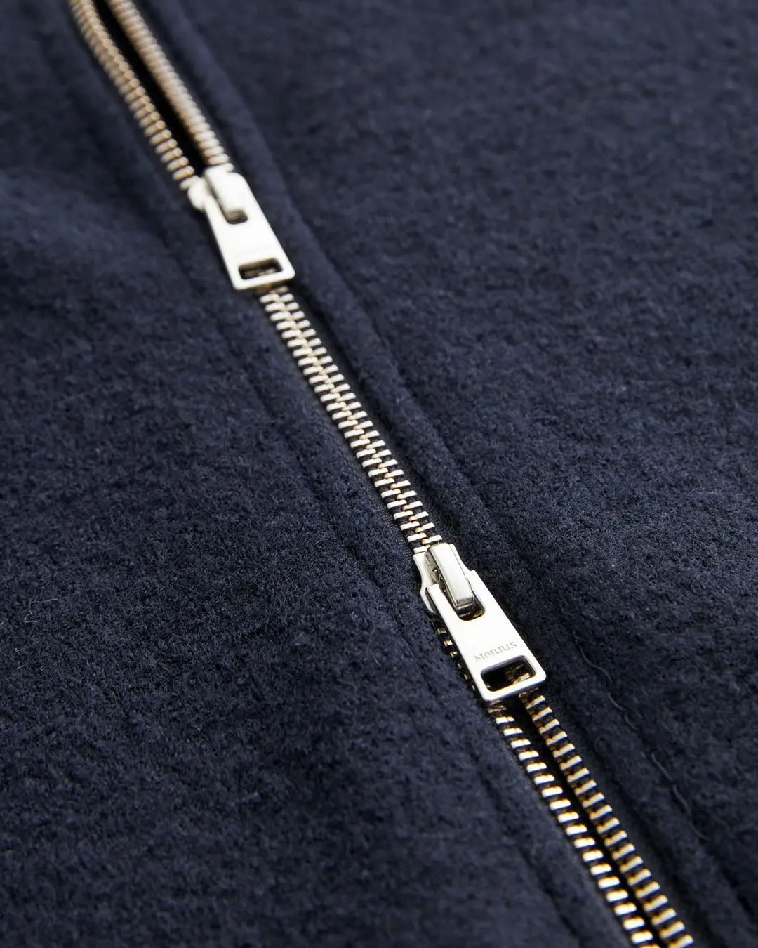 Morris Cork Knitted Zip Jacket