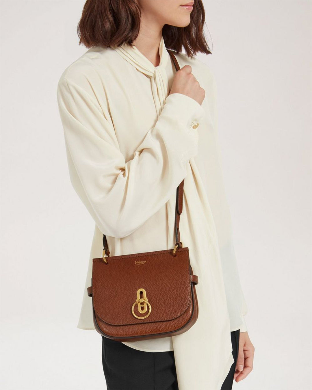 Mulberry Small Amberley Satchel Two Tone SCG