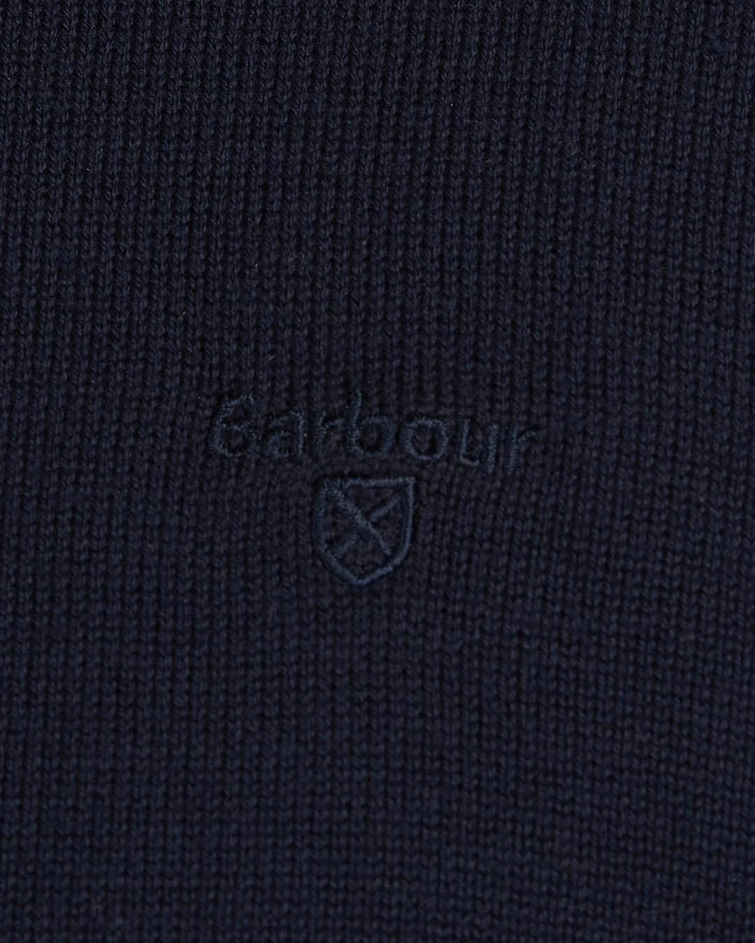 Barbour Cotton Half Zip Knitted Jumper