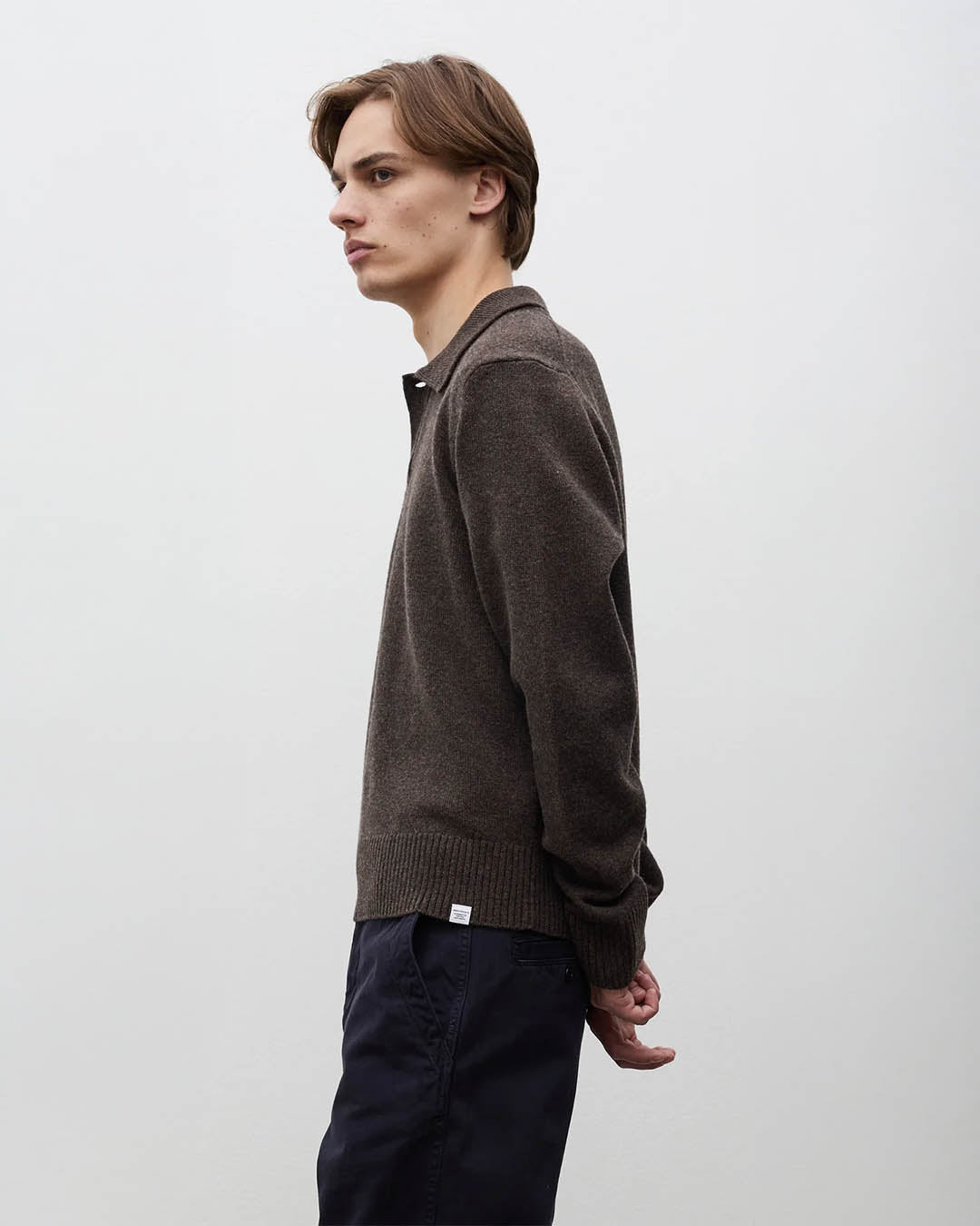 Norse Projects Ristinge Merino Lambswool Polo