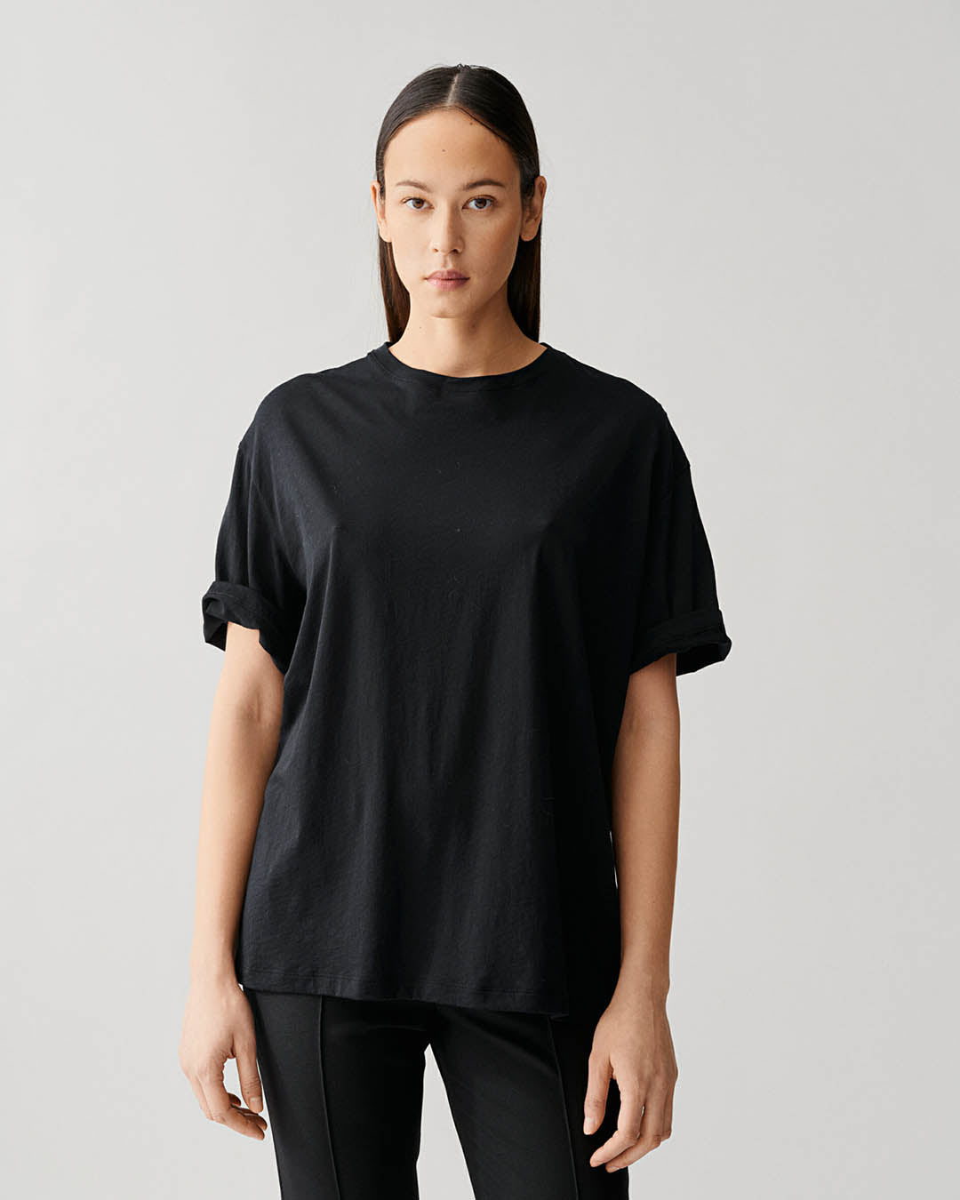 Julie Josephine Oversized Fine Cotton Tee