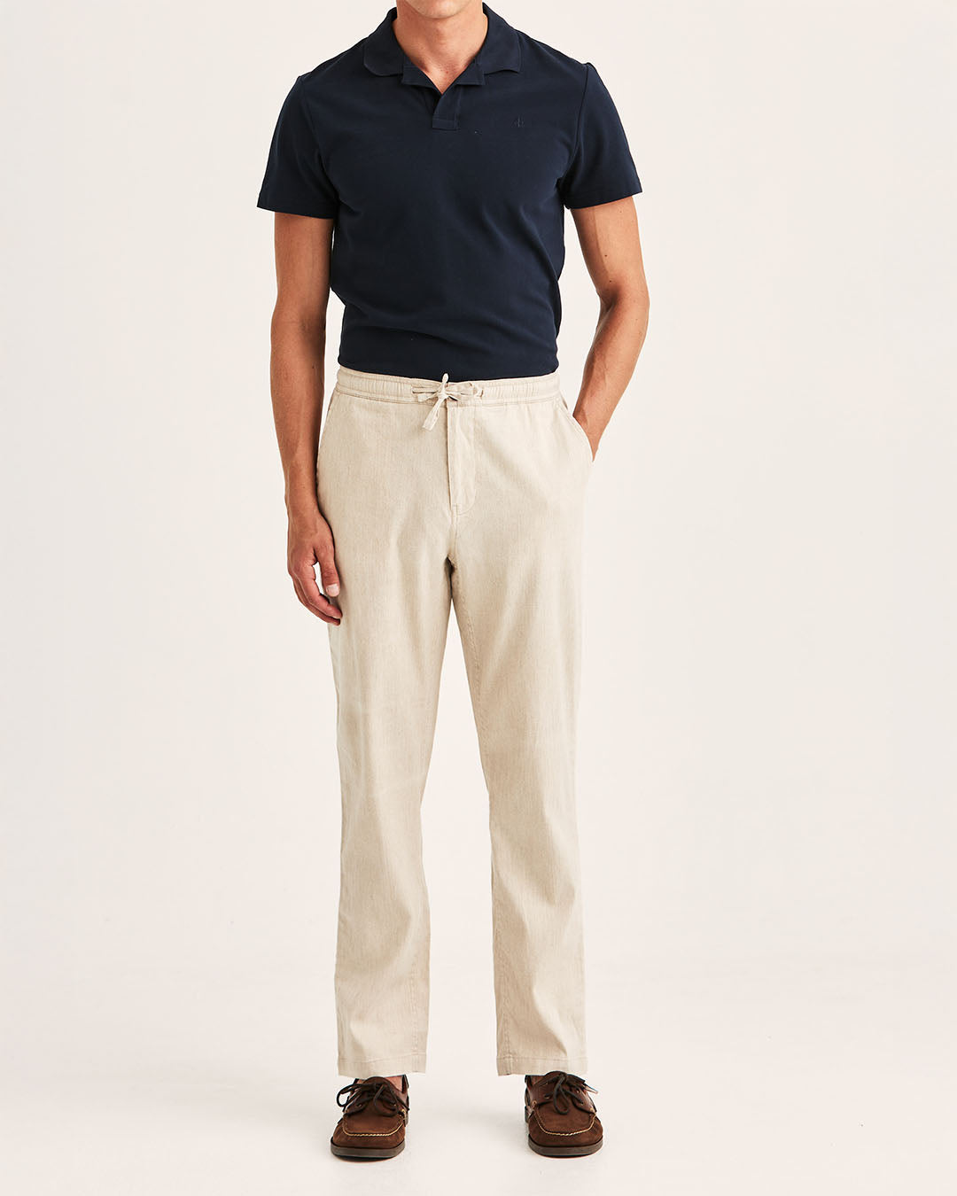 Morris Fenix Linen Trouser