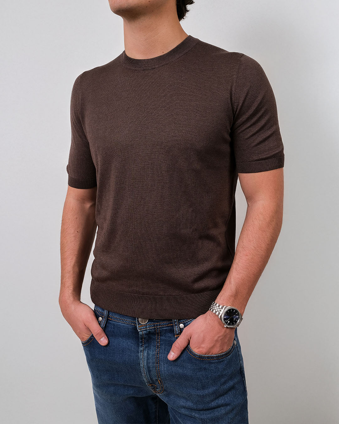 Gran Sasso Crew Neck Short Sleeve