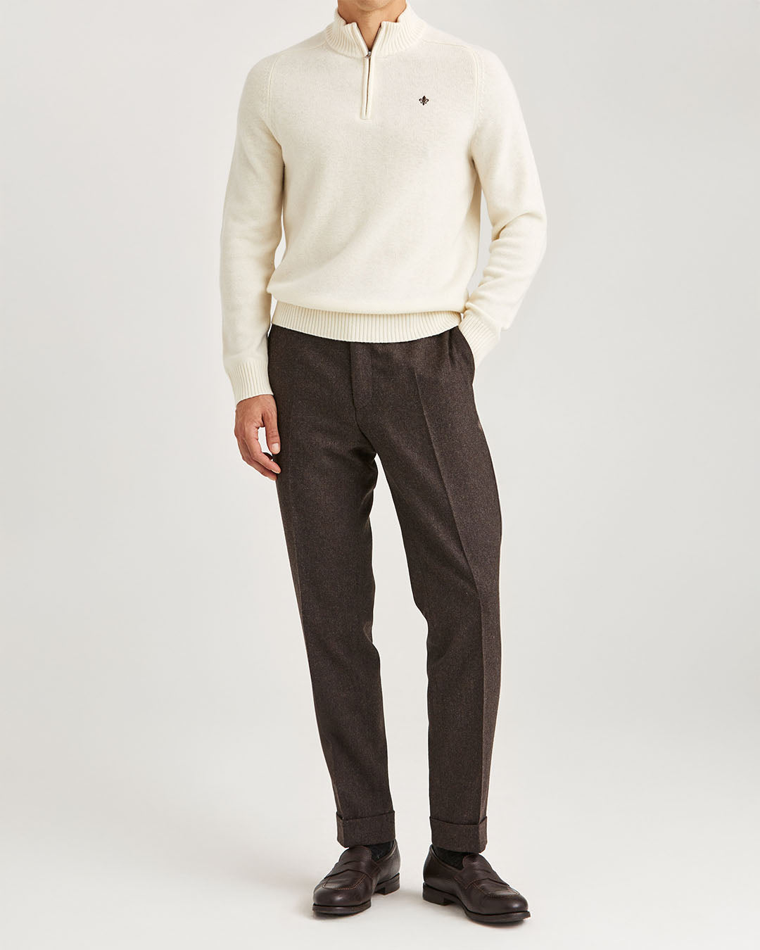 Morris New Hertford Half Zip