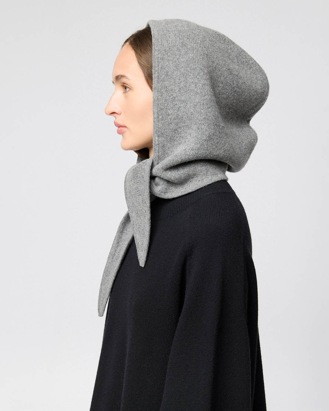 FWSS Tie Up Knitted Hood