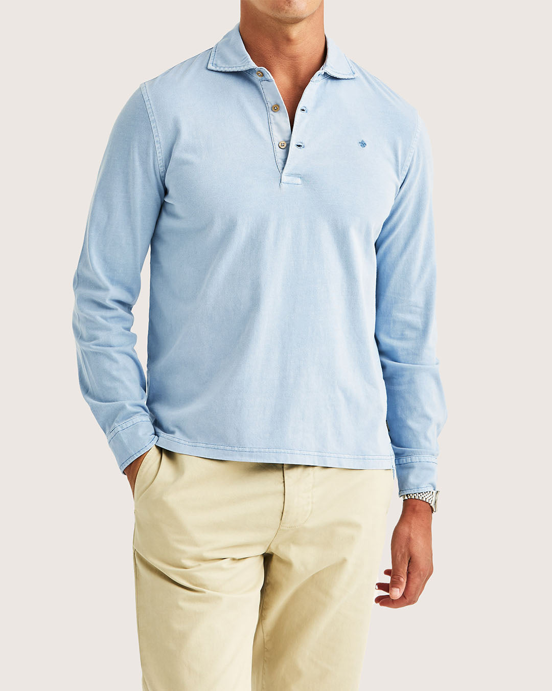 Morris Harland LS Polo Shirt