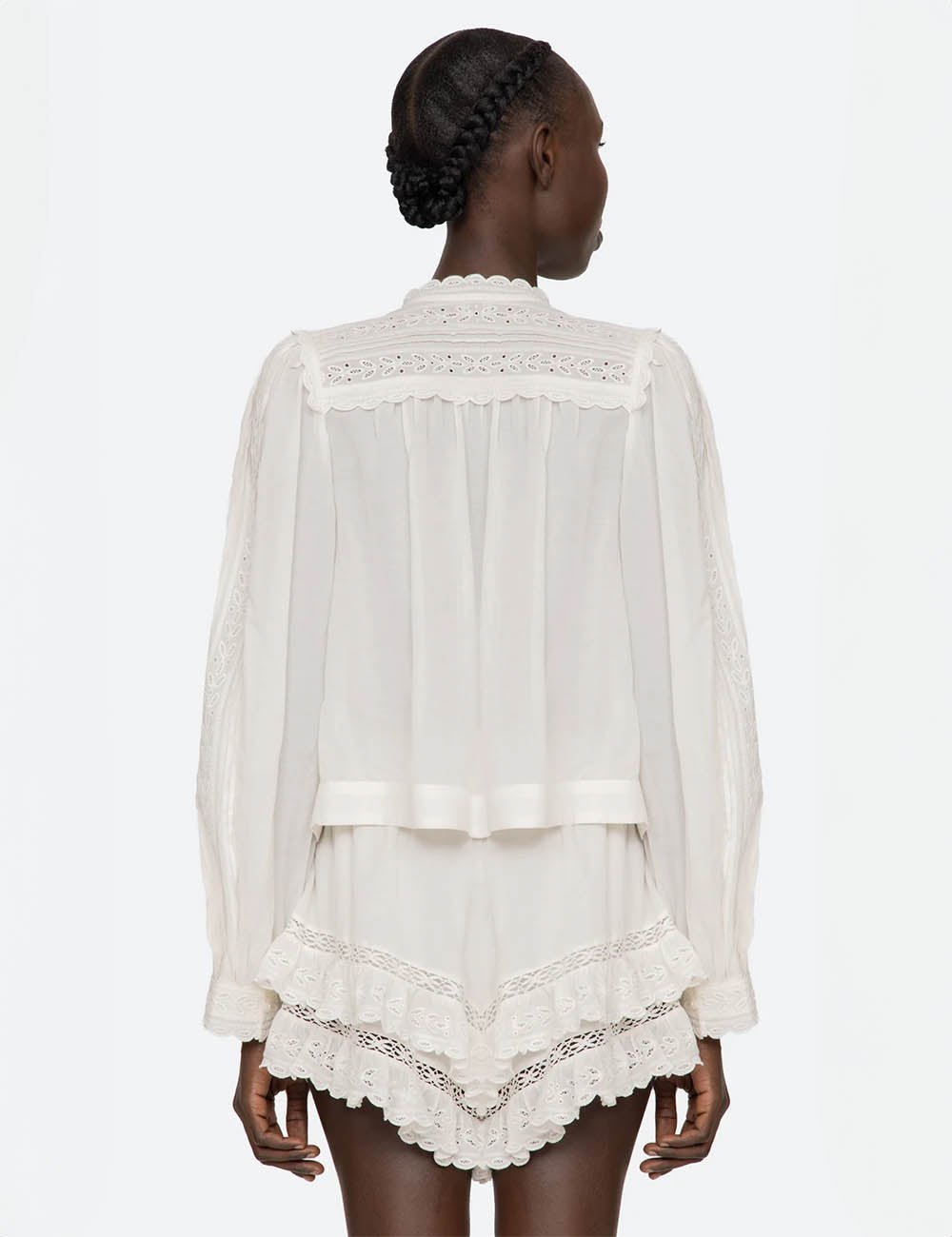 Sea New York Eliza Solid L/SLV Top