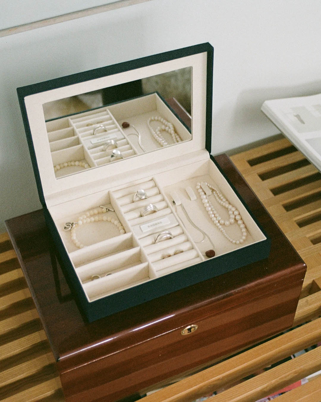 Ragbag Jewelry Case Moiré
