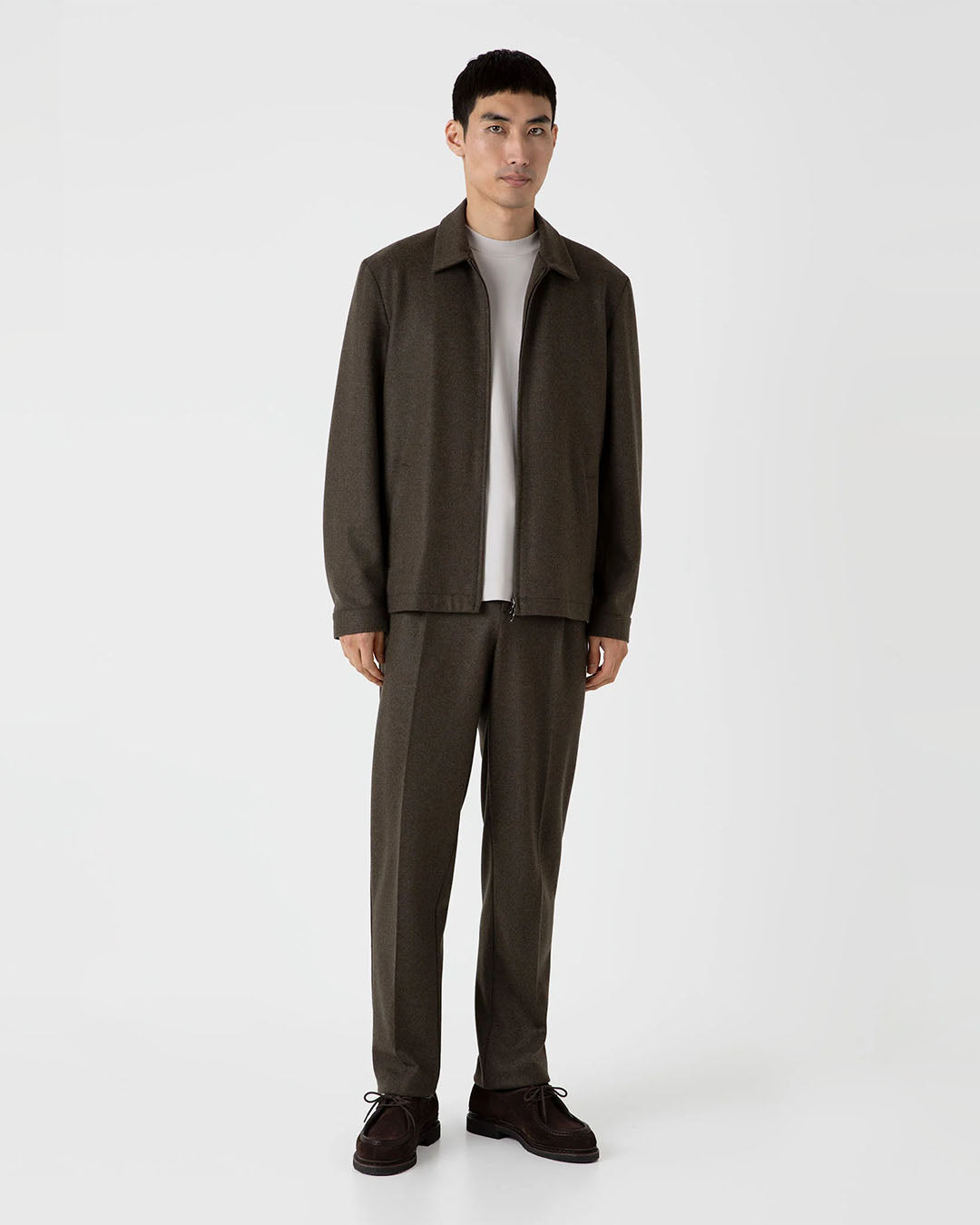 Sunspel Boiled Wool Jacket