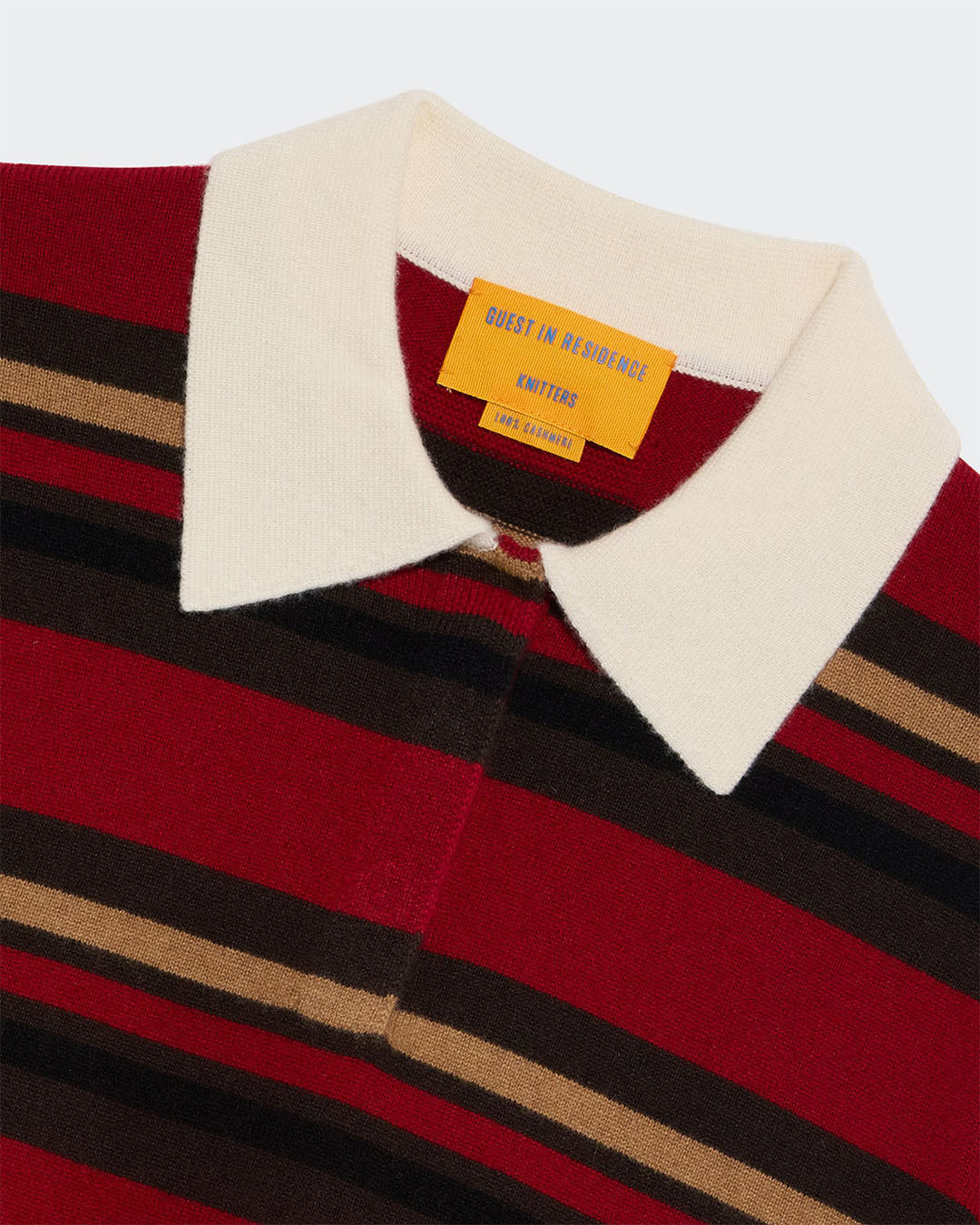 Guest In Residence Cropped Stripe Rugby