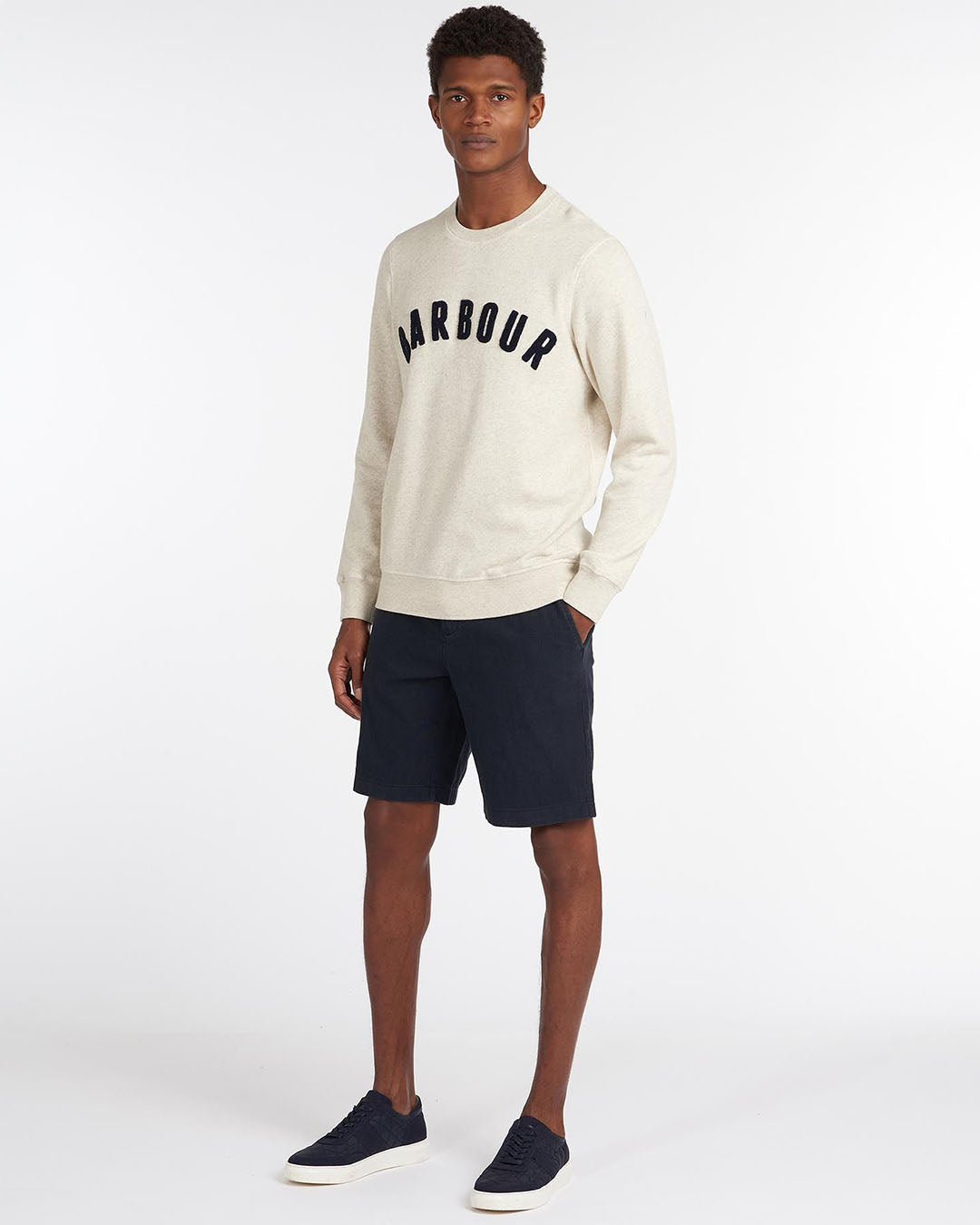 Barbour Prep Logo Crew Neck Sweater