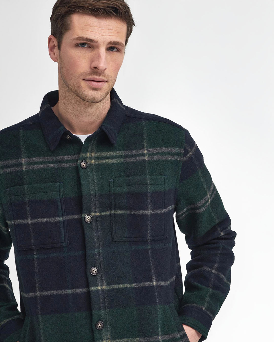 Barbour Chapter Tailored Check Overshirt