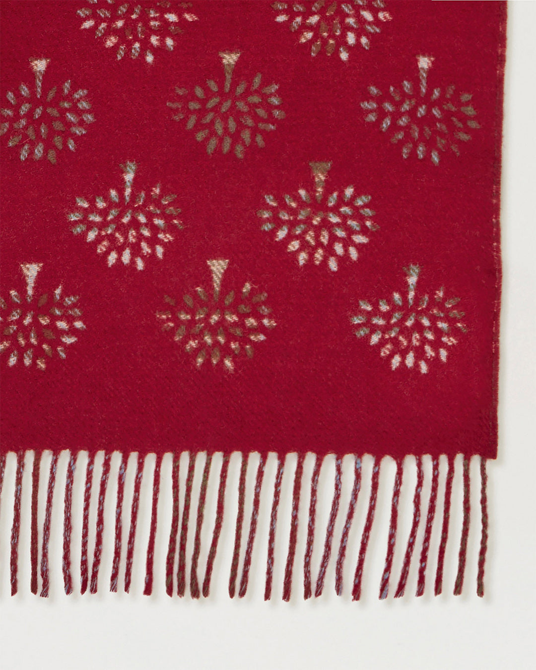 Mulberry Heritage Check & Tree Scarf