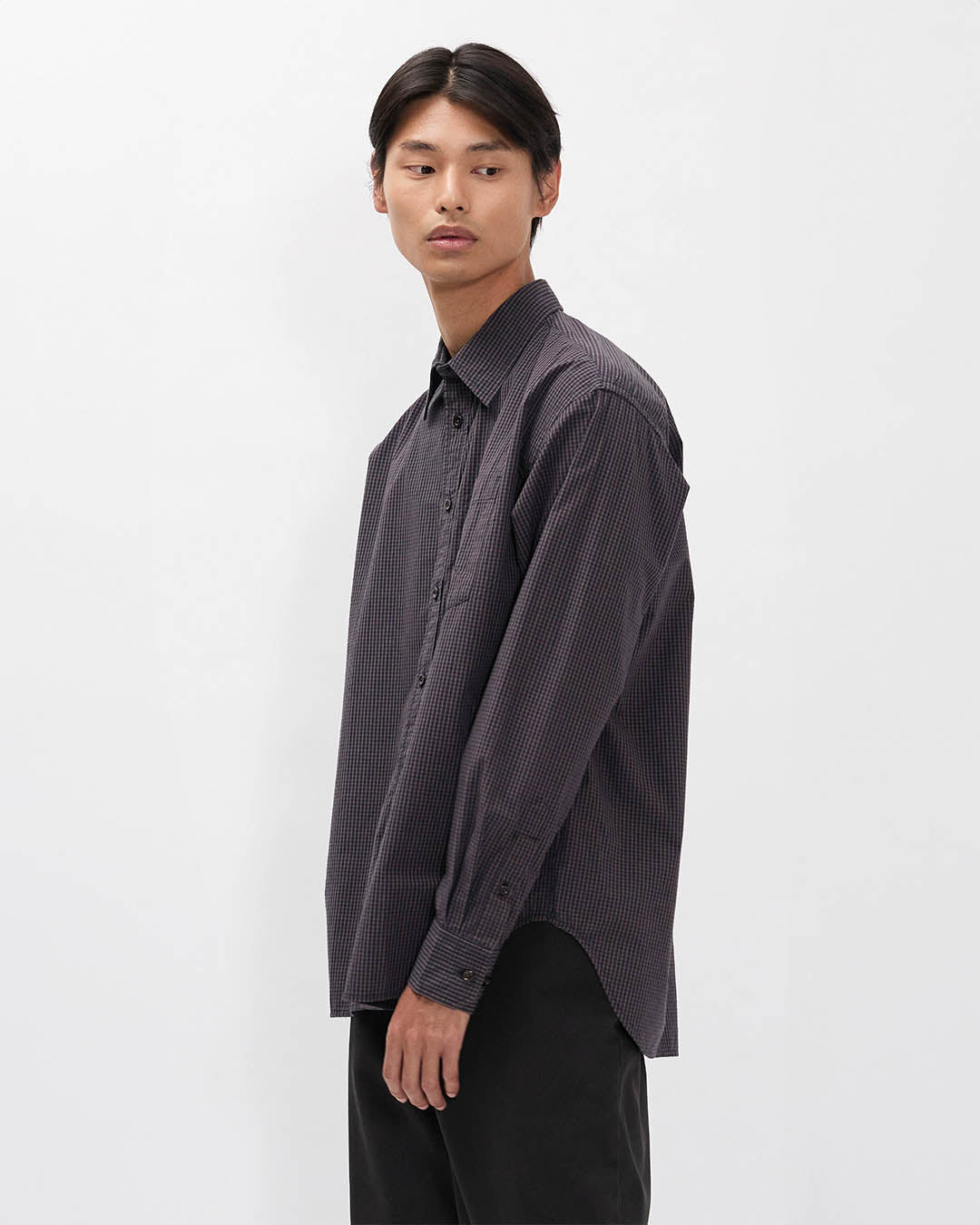 Norse Projects Espevik check oversized shirt