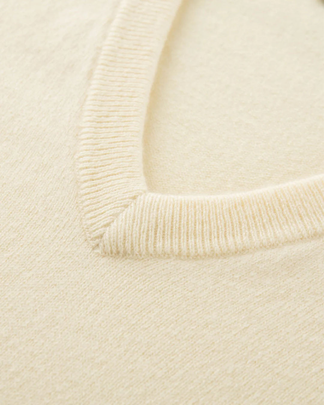 Mawei V-Neck Oversized Sweater