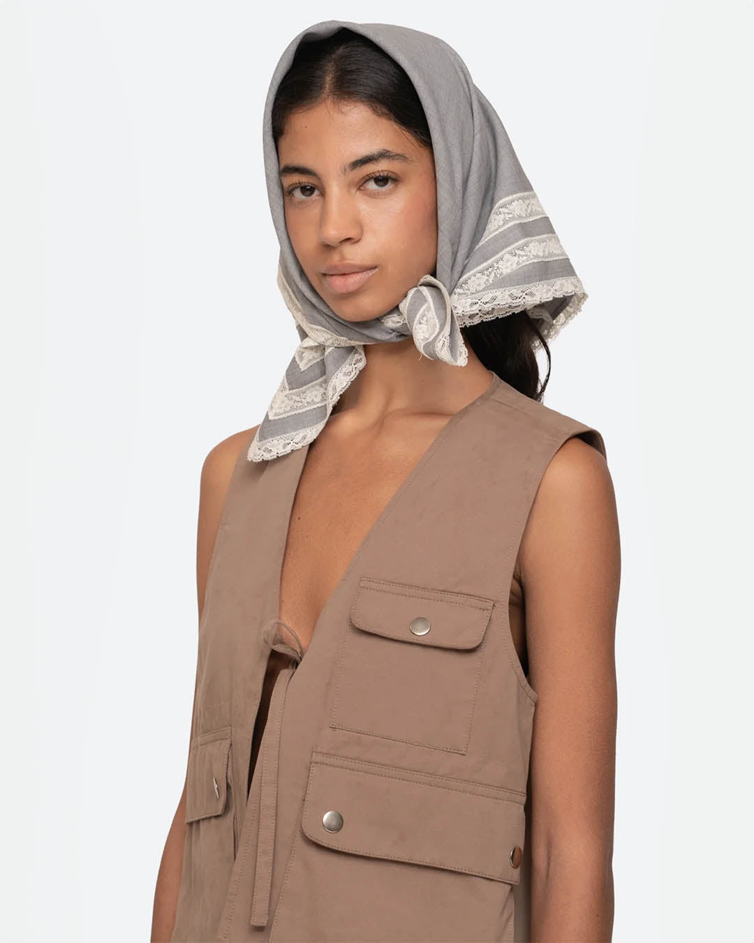 Sea New York Ethel Solid Handkerchief