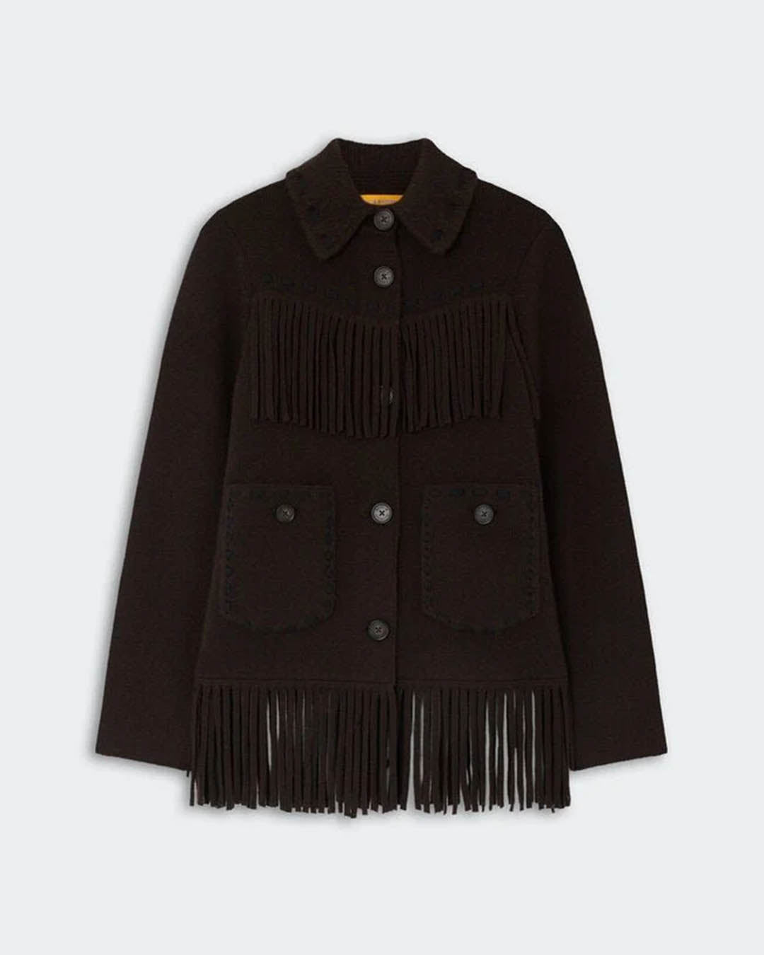 Guest In Residence Western Fringe Jacket