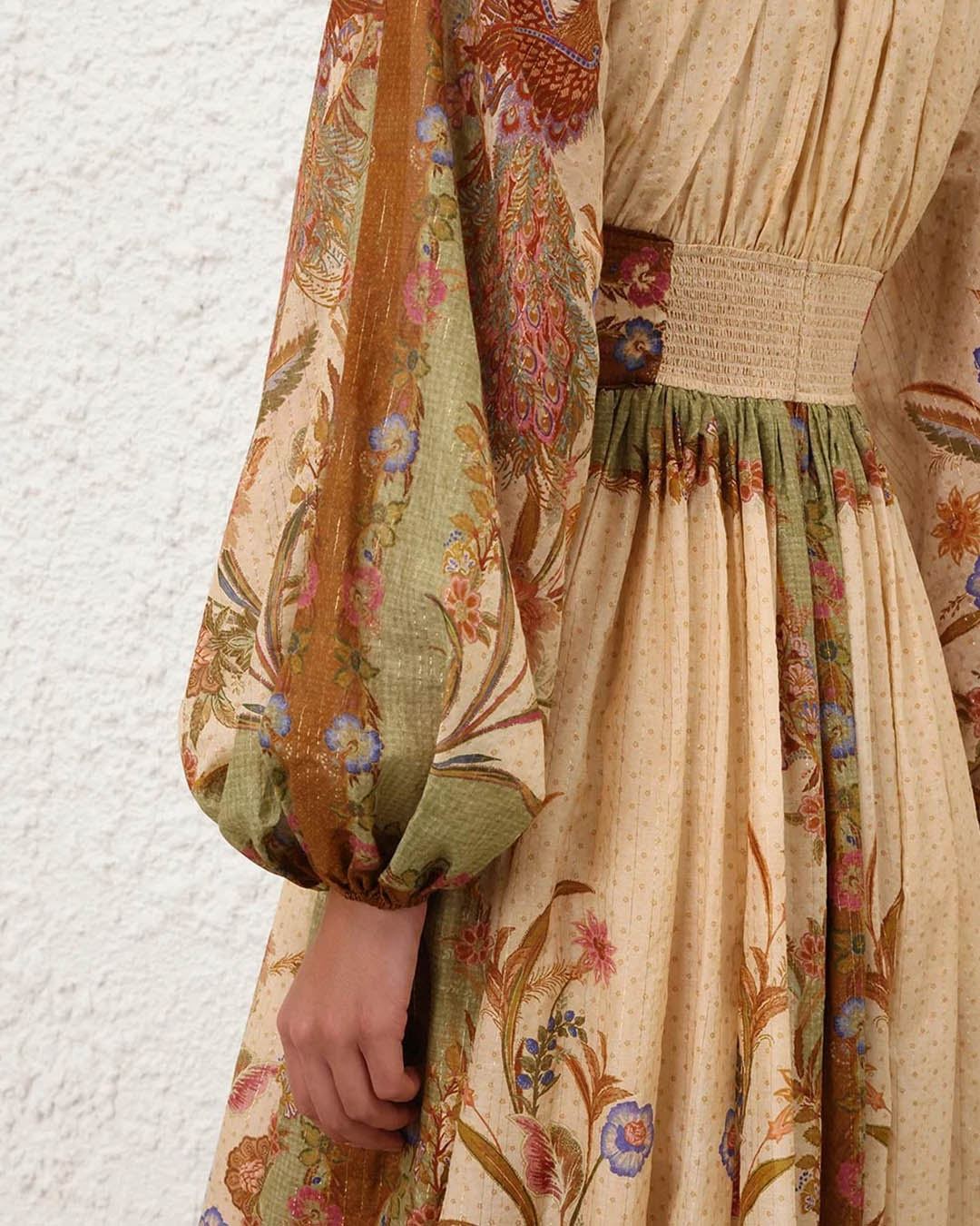 Zimmermann Indra Waisted Maxi Dress